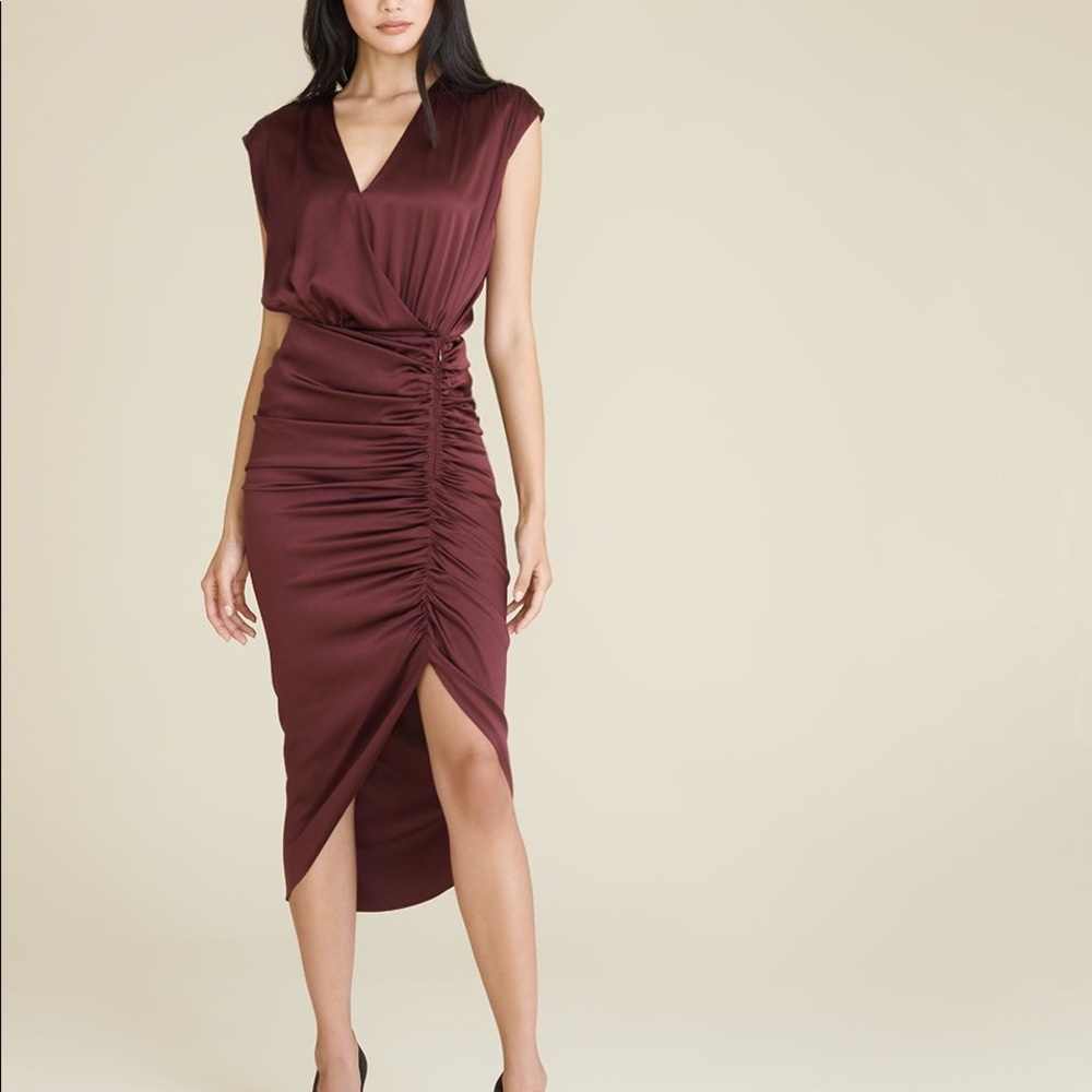 Veronica Beard - Casela Dress (Color - Fig)